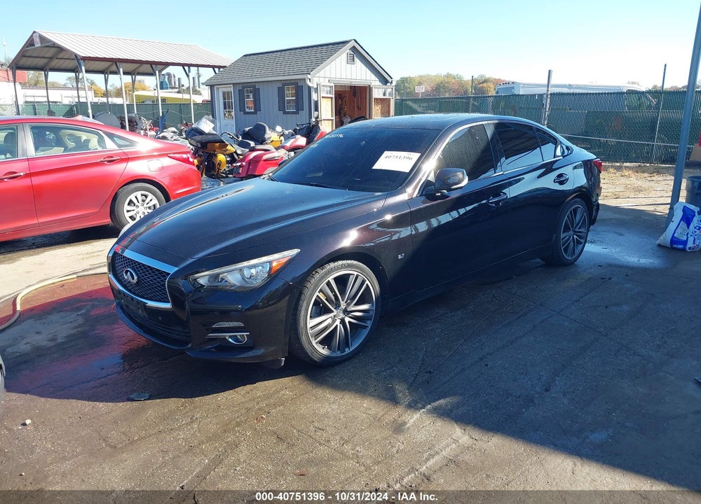 2014 INFINITI Q50 PREMIUM VIN: JN1BV7AR9EM707603
