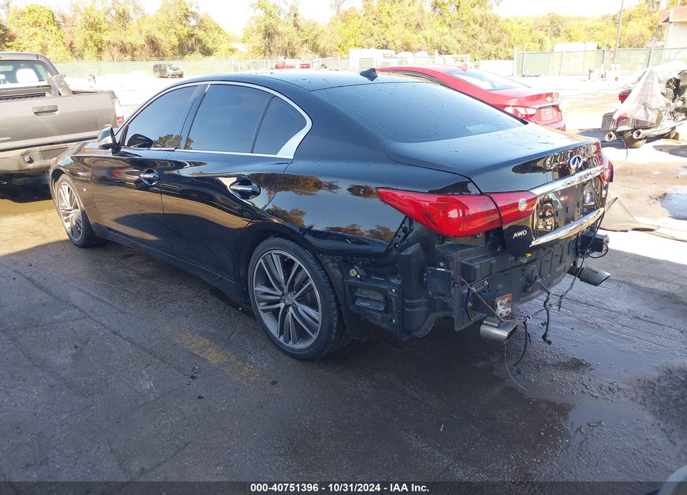 2014 INFINITI Q50 PREMIUM VIN: JN1BV7AR9EM707603