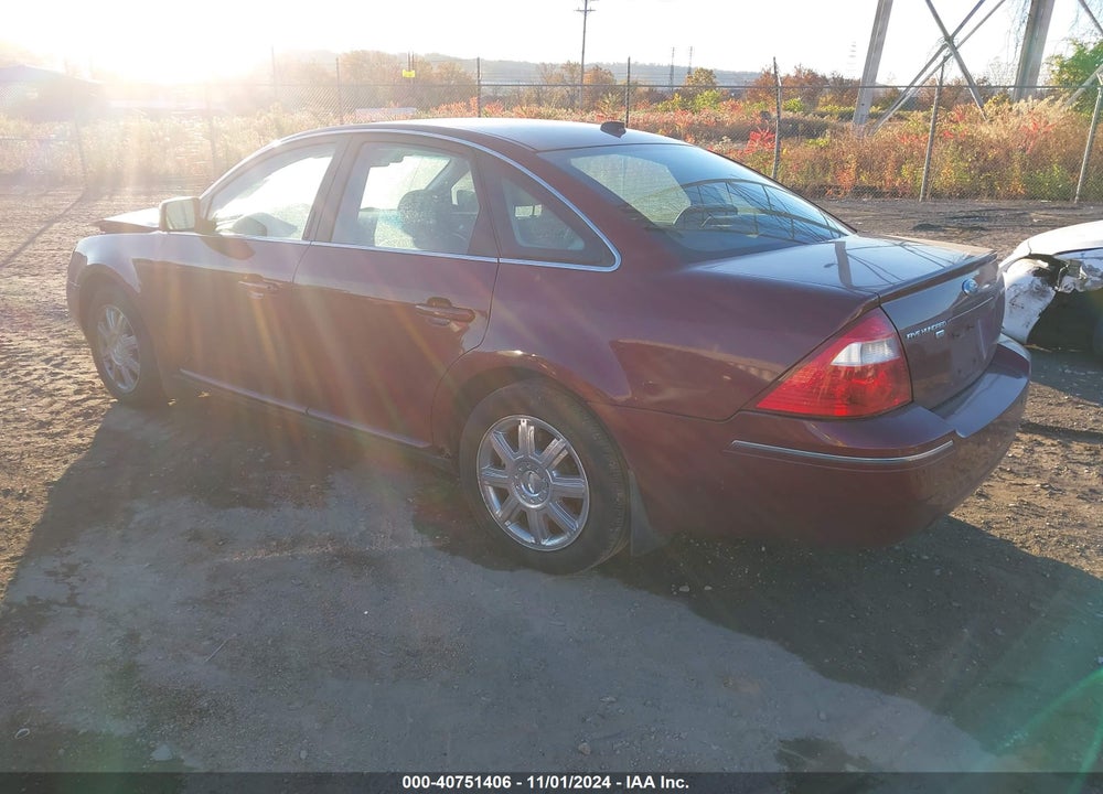 2007 FORD FIVE HUNDRED LIMITED VIN: 1FAHP28107G140810