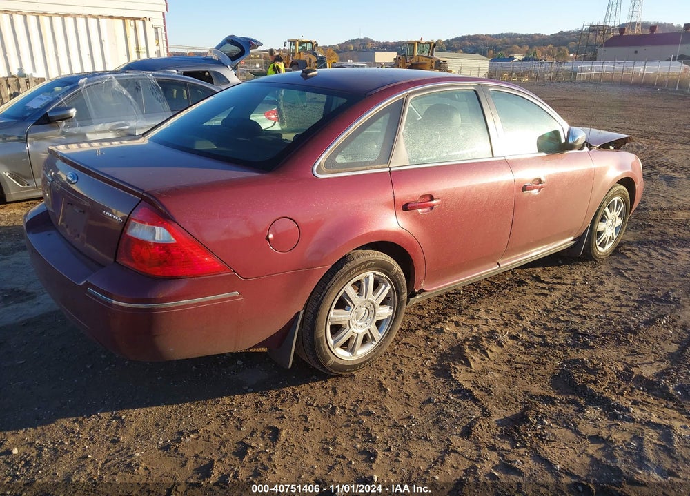 2007 FORD FIVE HUNDRED LIMITED VIN: 1FAHP28107G140810