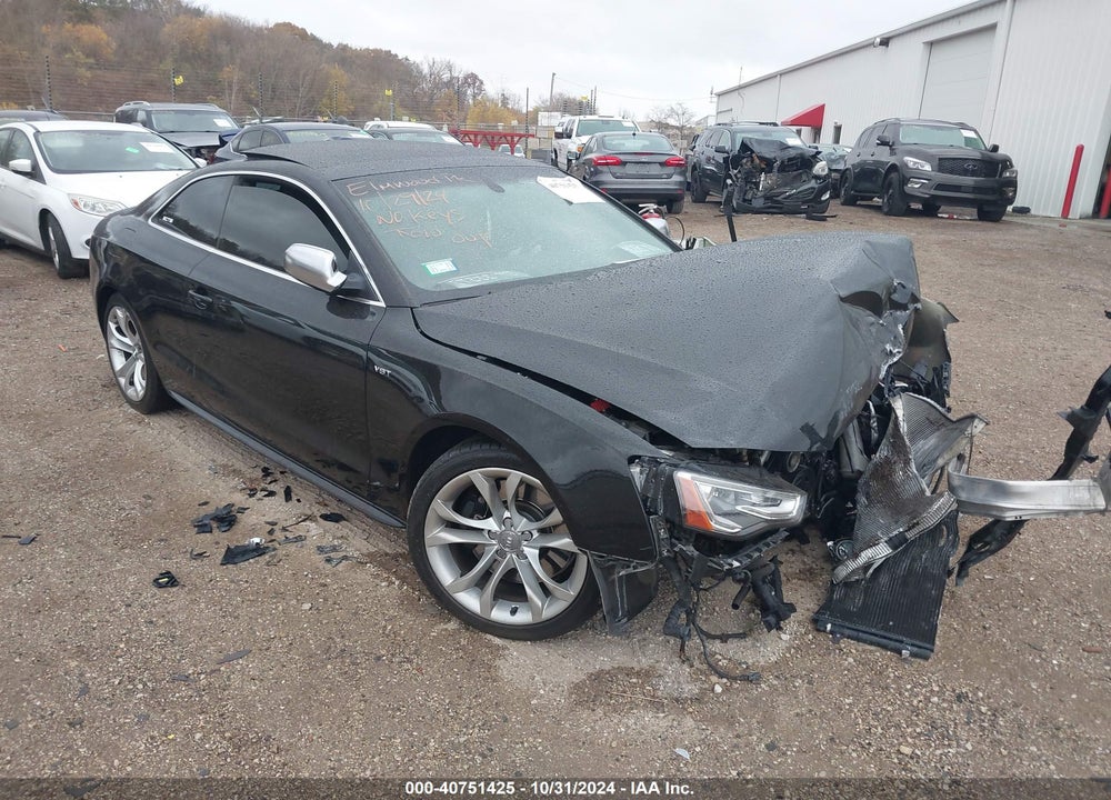 2013 AUDI S5 3.0T PREMIUM PLUS VIN: WAUVGAFR6DA058821
