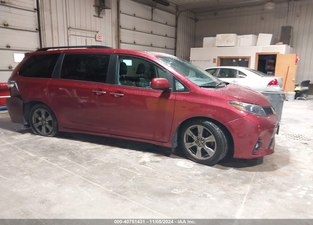 2018 TOYOTA SIENNA SE/SE PREMIUM VIN: 5TDXZ3DC3JS934095