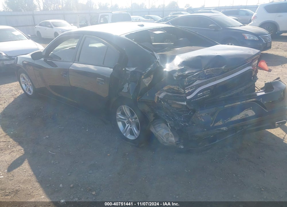 2019 DODGE CHARGER SXT RWD VIN: 2C3CDXBG8KH699045