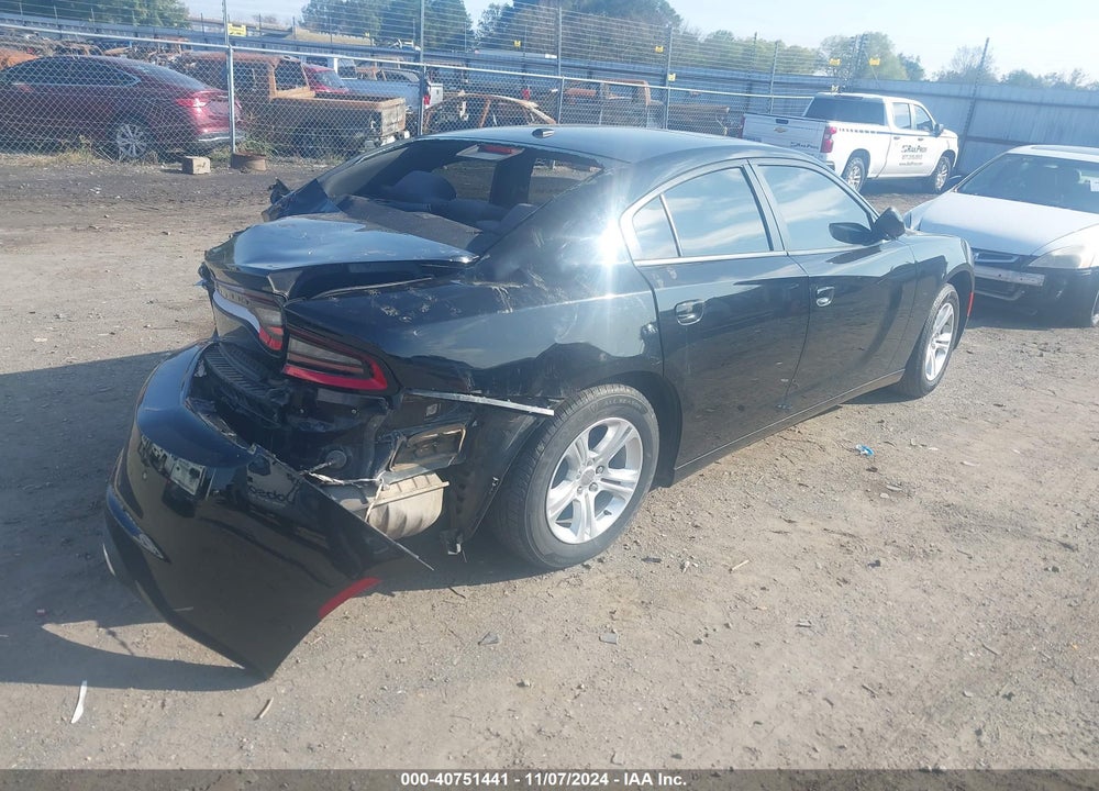 2019 DODGE CHARGER SXT RWD VIN: 2C3CDXBG8KH699045