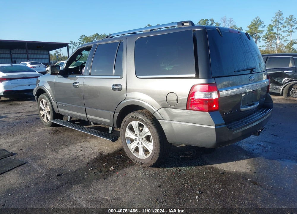 2016 FORD EXPEDITION PLATINUM VIN: 1FMJU1LT8GEF20105