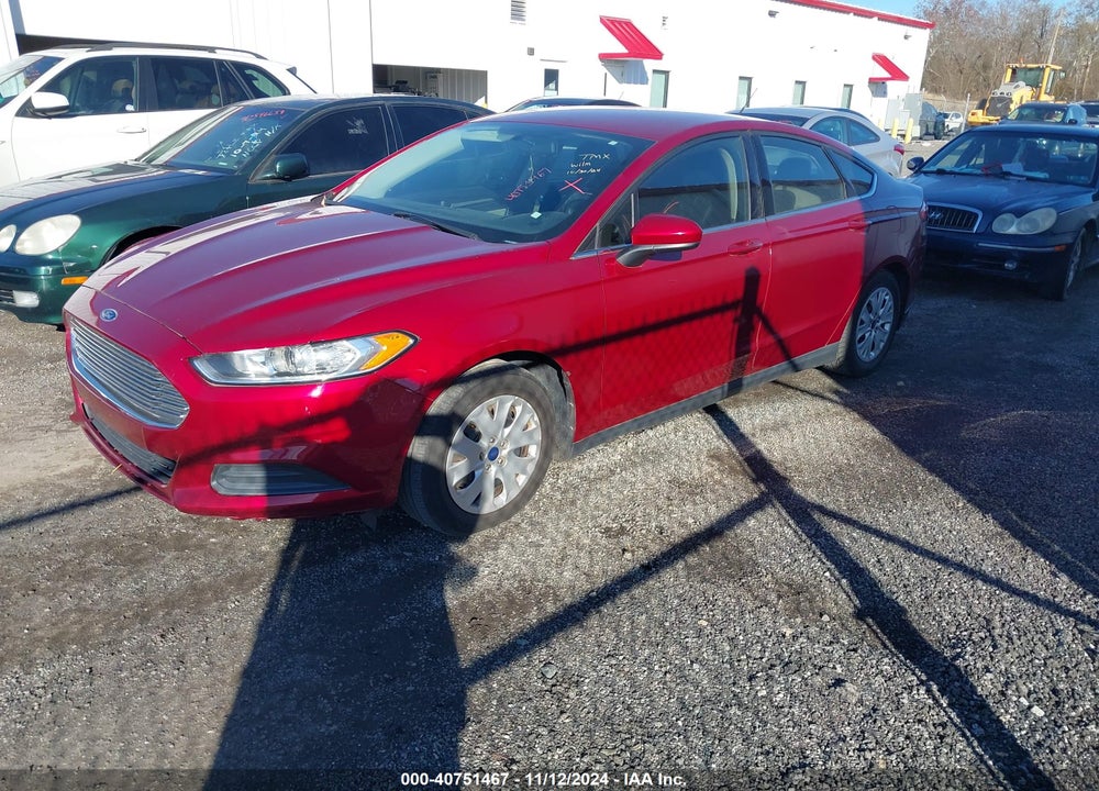 2014 FORD FUSION S VIN: 1FA6P0G7XE5390971
