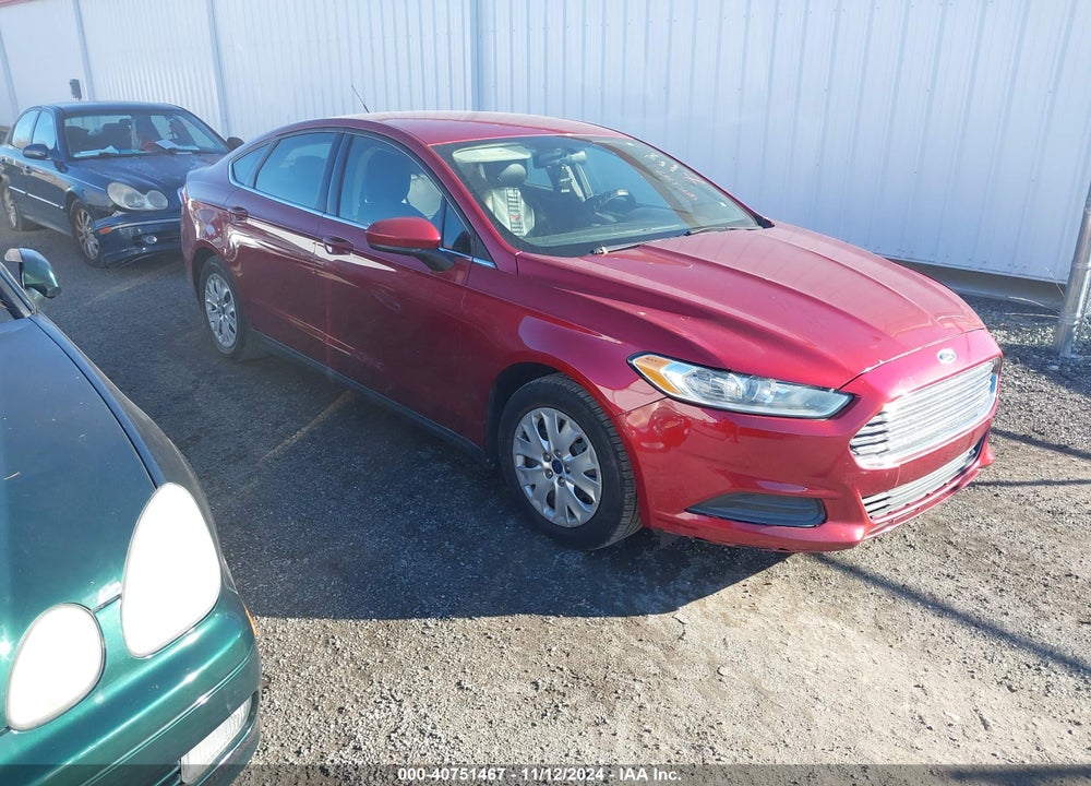 2014 FORD FUSION S VIN: 1FA6P0G7XE5390971
