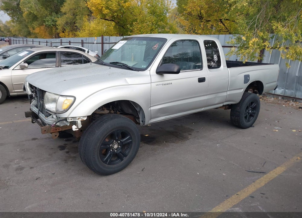 2000 TOYOTA TACOMA BASE V6 VIN: 5TEWN72N0YZ705874