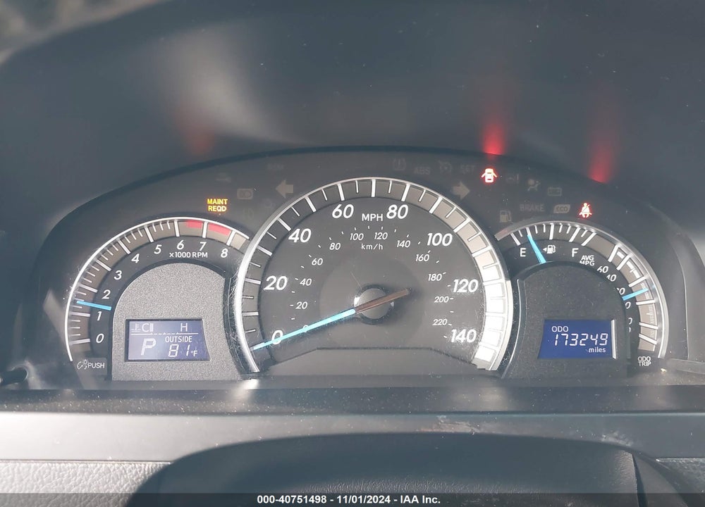 2014 TOYOTA CAMRY VIN: 4T1BF1FK8EU846278