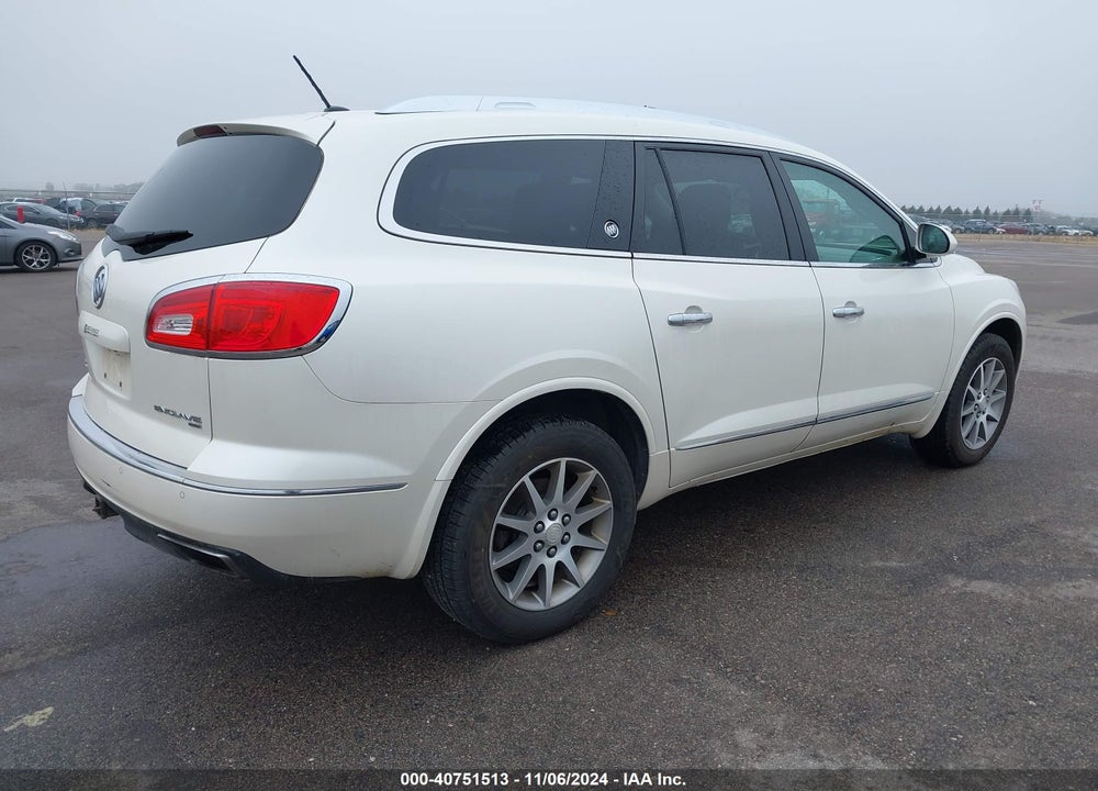 2014 BUICK ENCLAVE LEATHER VIN: 5GAKVBKD7EJ323292
