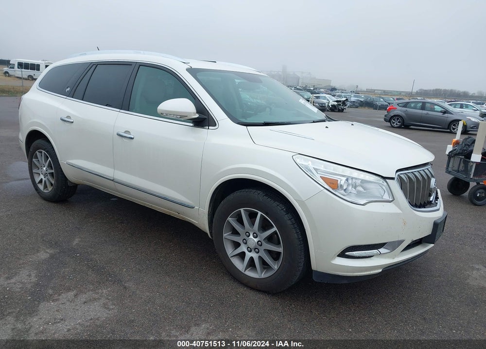 2014 BUICK ENCLAVE LEATHER VIN: 5GAKVBKD7EJ323292