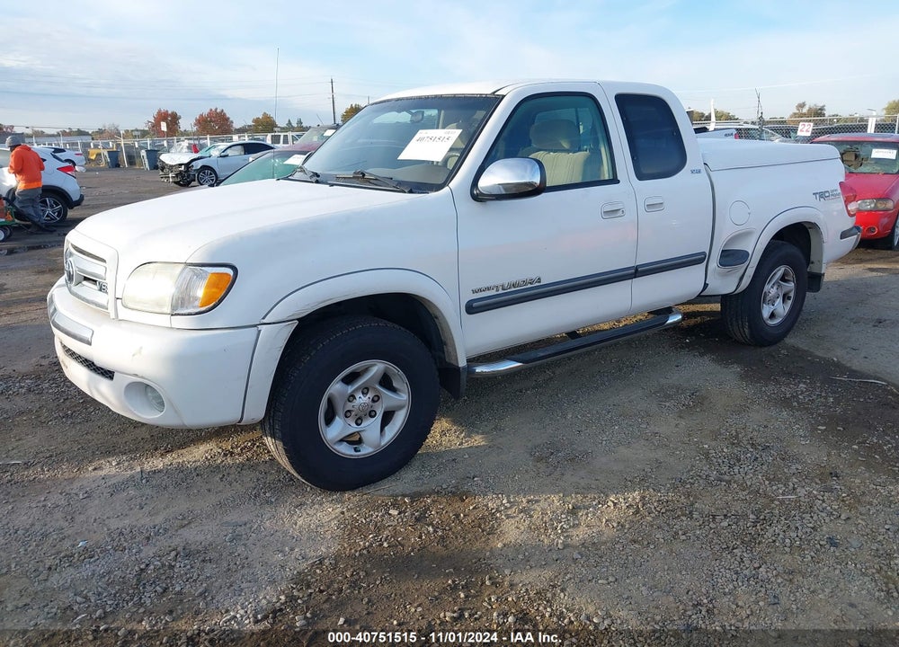 2004 TOYOTA TUNDRA SR5 V8 VIN: 5TBBT44114S446535