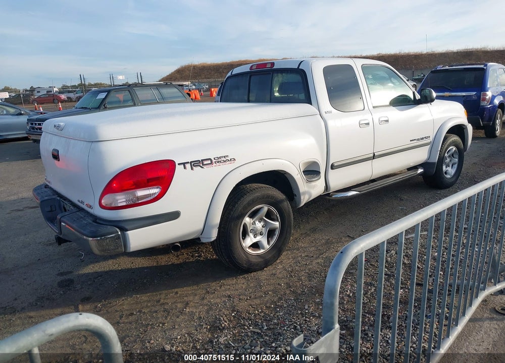 2004 TOYOTA TUNDRA SR5 V8 VIN: 5TBBT44114S446535