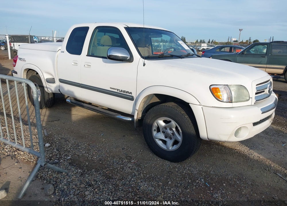 2004 TOYOTA TUNDRA SR5 V8 VIN: 5TBBT44114S446535