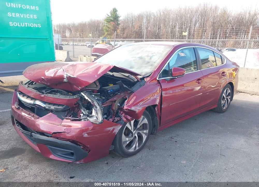 2022 SUBARU LEGACY PREMIUM VIN: 4S3BWAD62N3006268