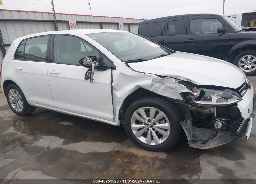 2015 VOLKSWAGEN GOLF TDI S 4-DOOR VIN: 3VWRA7AU3FM040669