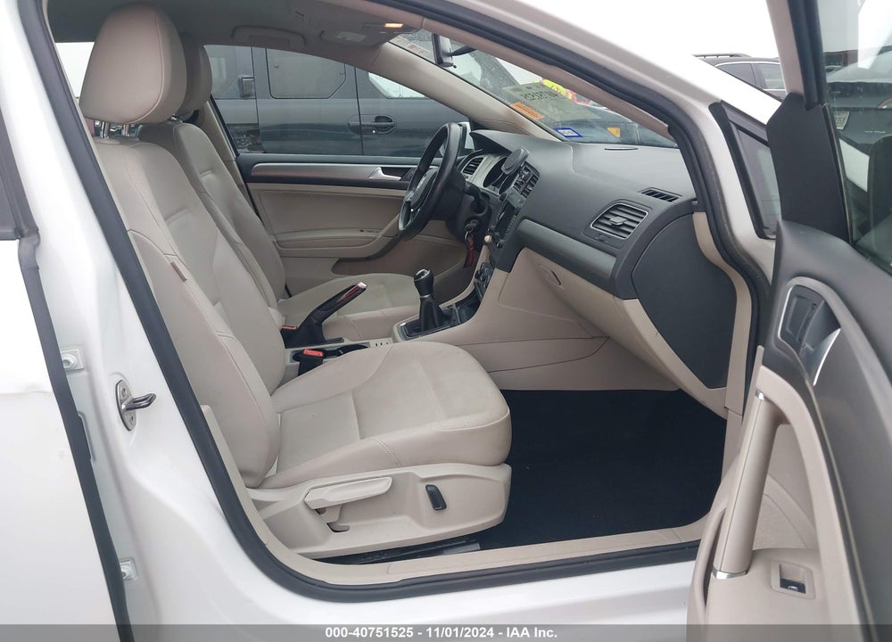 2015 VOLKSWAGEN GOLF TDI S 4-DOOR VIN: 3VWRA7AU3FM040669