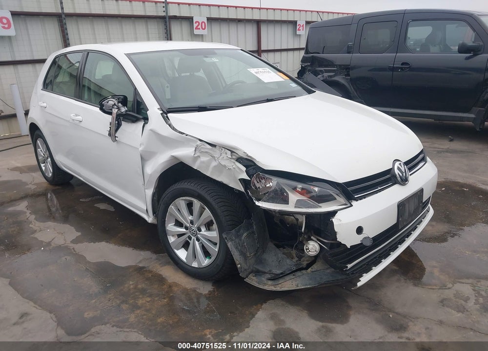 2015 VOLKSWAGEN GOLF TDI S 4-DOOR VIN: 3VWRA7AU3FM040669