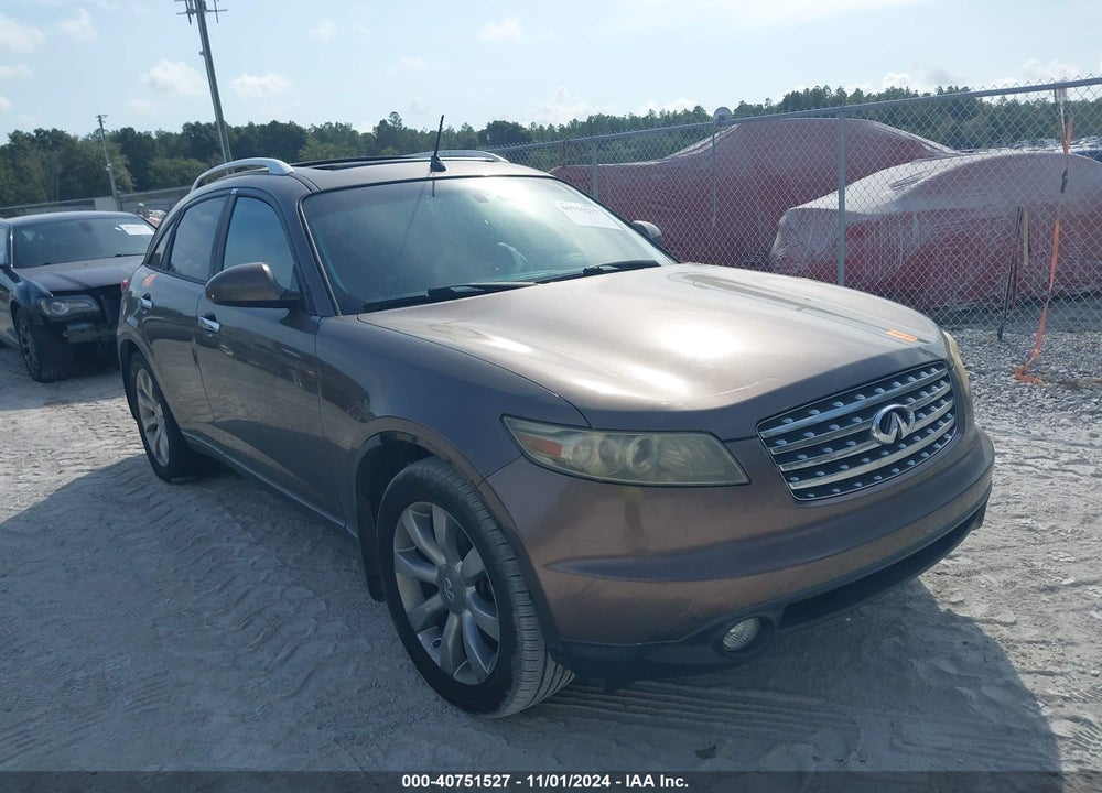 2004 INFINITI FX35 VIN: JNRAS08U74X106593