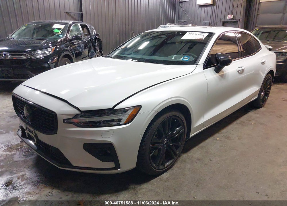 2024 VOLVO S60 B5 PLUS BLACK EDITION VIN: 7JRL12THXRG324036