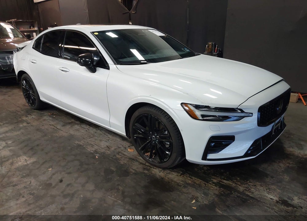 2024 VOLVO S60 B5 PLUS BLACK EDITION VIN: 7JRL12THXRG324036