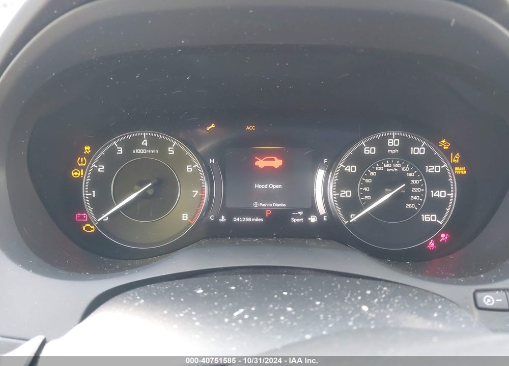 2020 ACURA RDX STANDARD VIN: 5J8TC2H3XLL029833