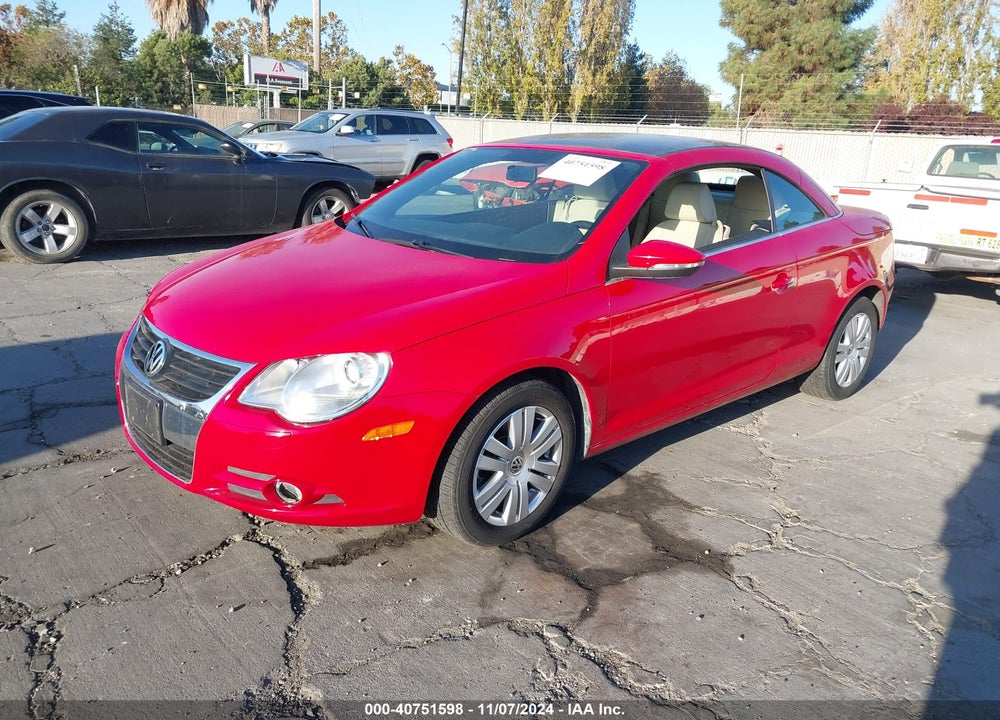 2010 VOLKSWAGEN EOS KOMFORT VIN: WVWBA7AHXAV018027