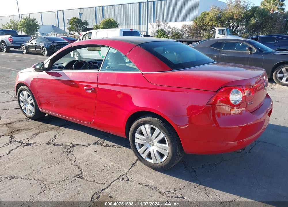 2010 VOLKSWAGEN EOS KOMFORT VIN: WVWBA7AHXAV018027