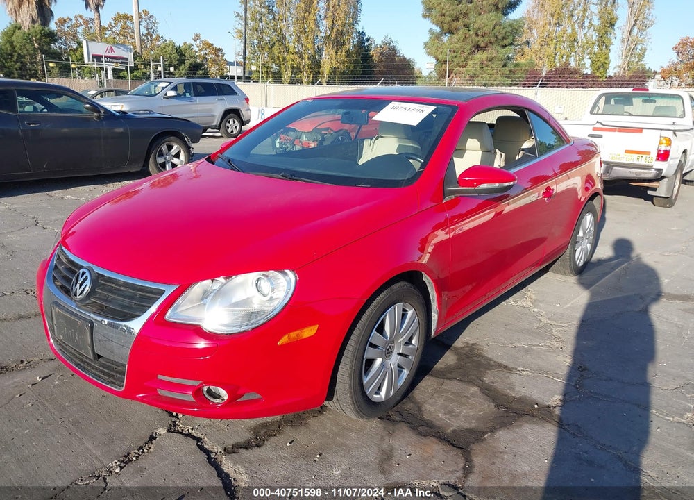2010 VOLKSWAGEN EOS KOMFORT VIN: WVWBA7AHXAV018027