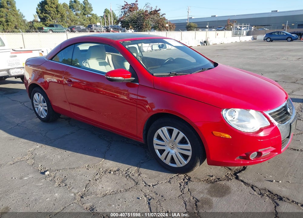 2010 VOLKSWAGEN EOS KOMFORT VIN: WVWBA7AHXAV018027
