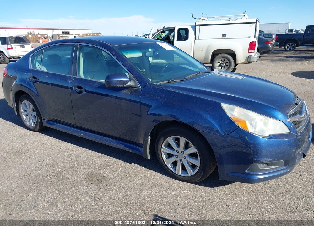 2011 SUBARU LEGACY 2.5I PREMIUM VIN: 4S3BMBF6XB3215505
