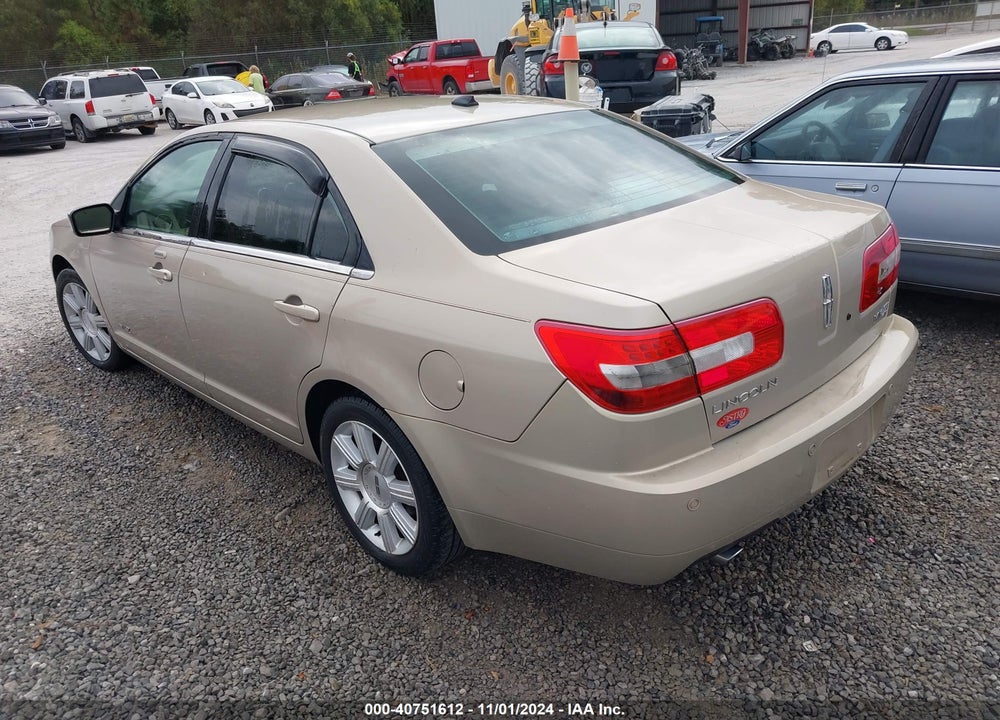 2008 LINCOLN MKZ VIN: 3LNHM26T68R662144