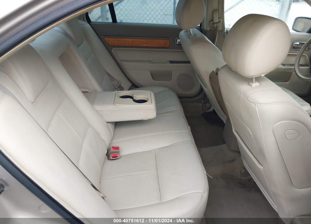 2008 LINCOLN MKZ VIN: 3LNHM26T68R662144