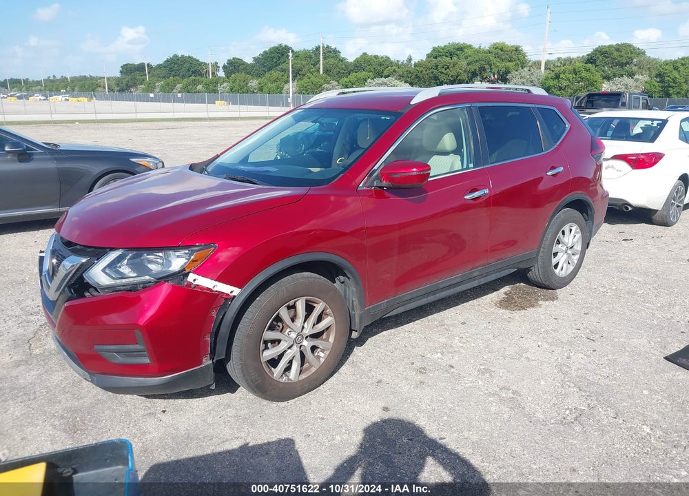 2018 NISSAN ROGUE SV VIN: 5N1AT2MT1JC761692