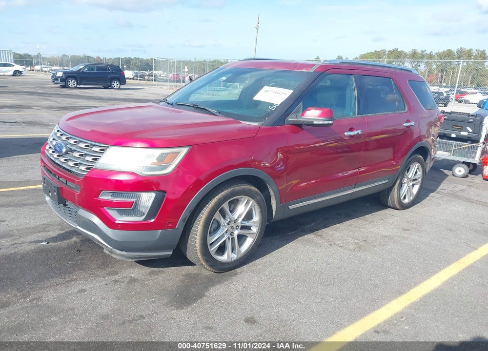 2016 FORD EXPLORER LIMITED VIN: 1FM5K7F86GGA55359