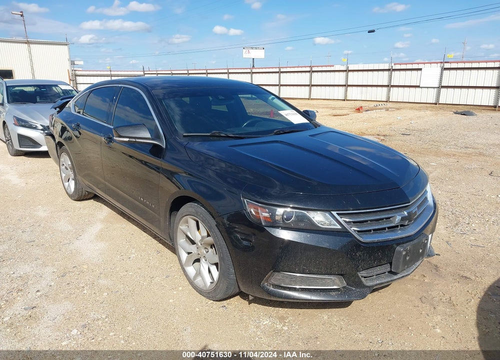 2016 CHEVROLET IMPALA 2LT VIN: 2G1115S34G9204458