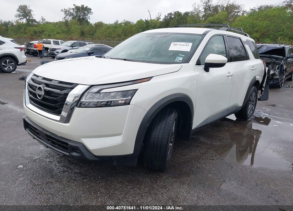 2022 NISSAN PATHFINDER SV 2WD VIN: 5N1DR3BA2NC255300