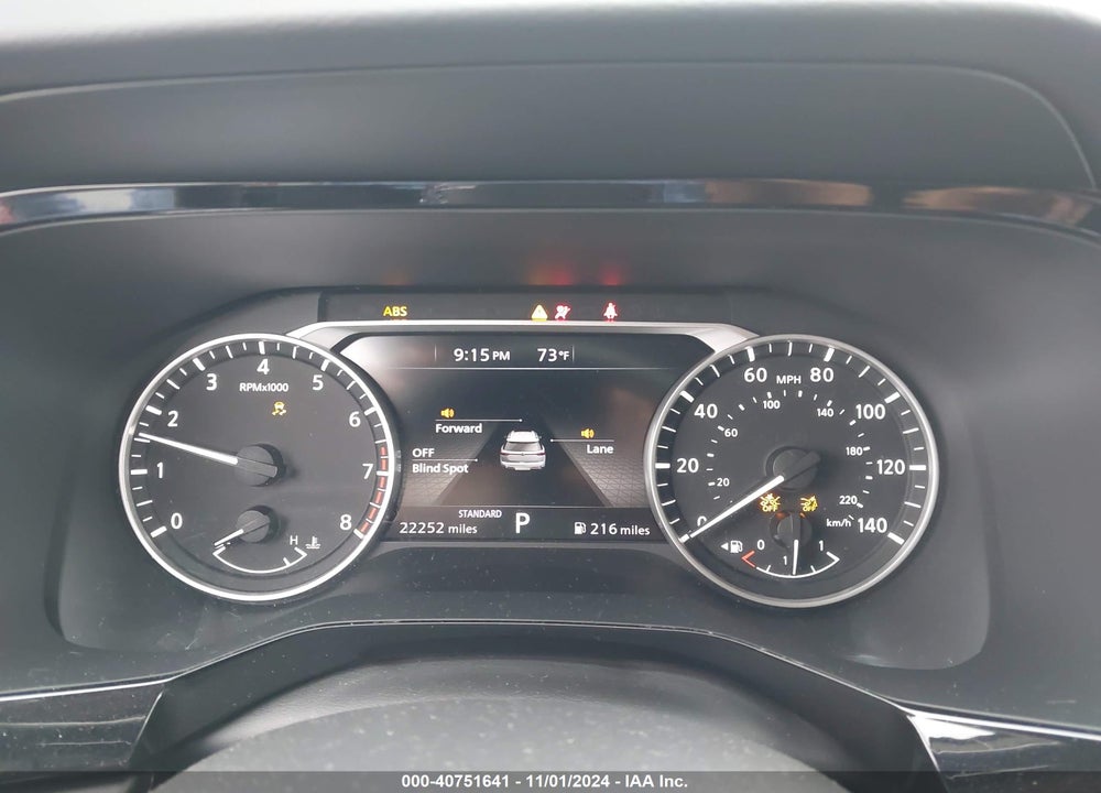 2022 NISSAN PATHFINDER SV 2WD VIN: 5N1DR3BA2NC255300