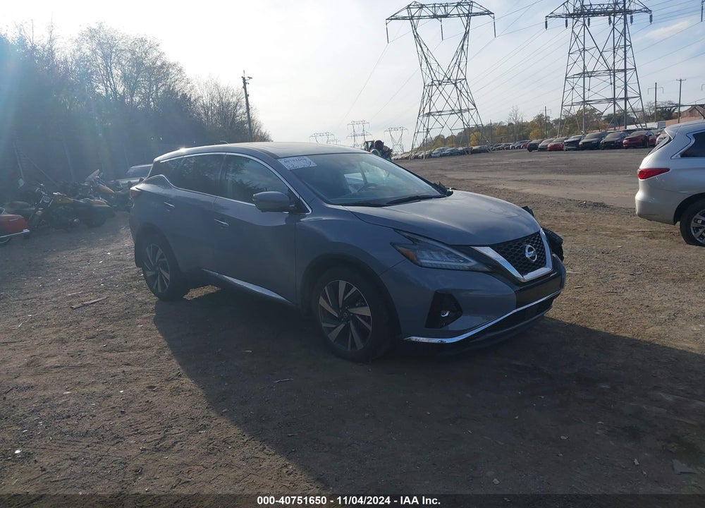 2022 NISSAN MURANO SL INTELLIGENT AWD VIN: 5N1AZ2CS1NC106817