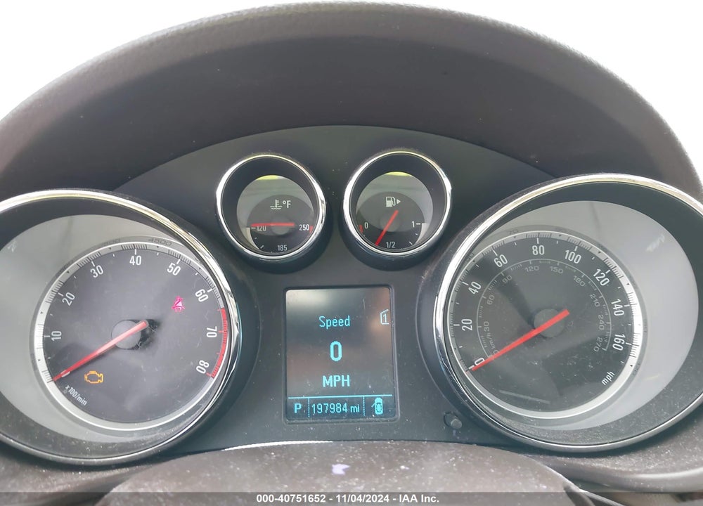 2012 BUICK REGAL VIN: 2G4GR5EK9C9147984