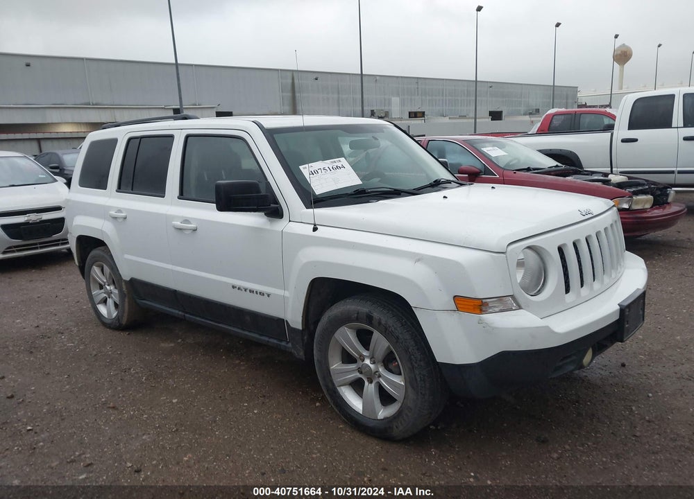 2015 JEEP PATRIOT LATITUDE VIN: 1C4NJPFA8FD250535