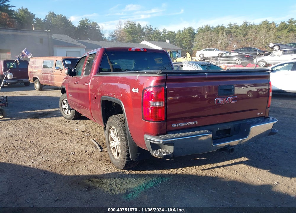2014 GMC SIERRA 1500 SLE VIN: 1GTV2UEC9EZ129707