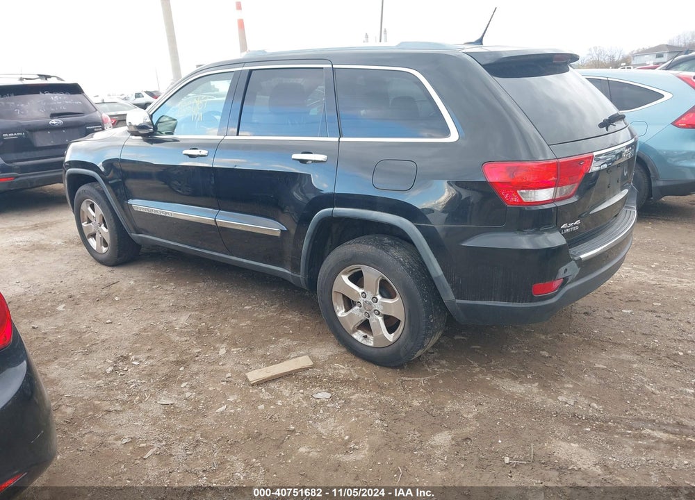 2011 JEEP GRAND CHEROKEE LIMITED VIN: 1J4RR5GG6BC574322
