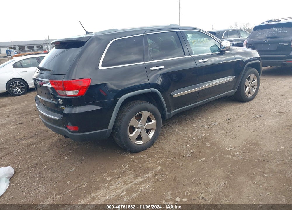 2011 JEEP GRAND CHEROKEE LIMITED VIN: 1J4RR5GG6BC574322