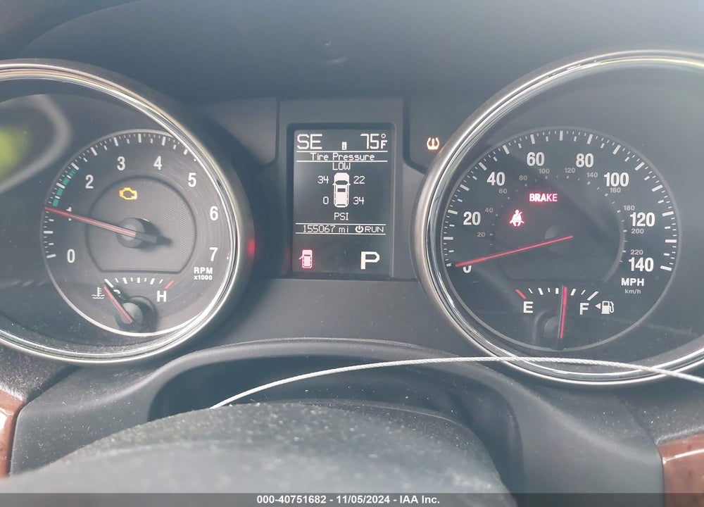 2011 JEEP GRAND CHEROKEE LIMITED VIN: 1J4RR5GG6BC574322