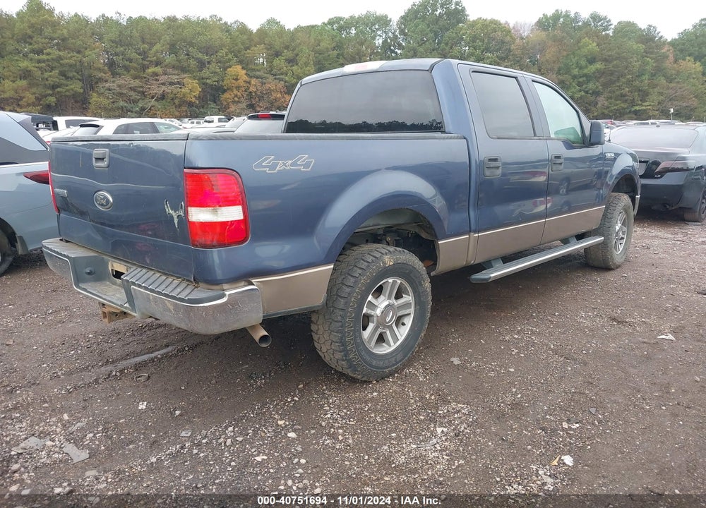 2005 FORD F-150 FX4/LARIAT/XLT VIN: 1FTPW14515KF05615