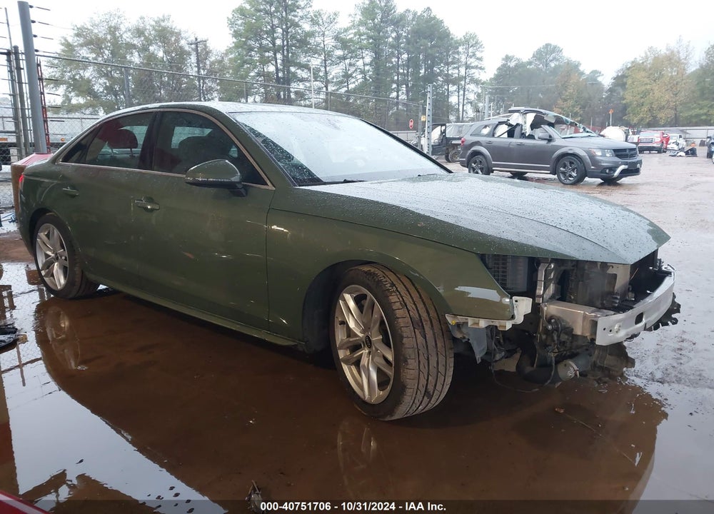 2023 AUDI A4 PREMIUM PLUS 45 TFSI S LINE QUATTRO S TRONIC VIN: WAUEAAF49PN006957