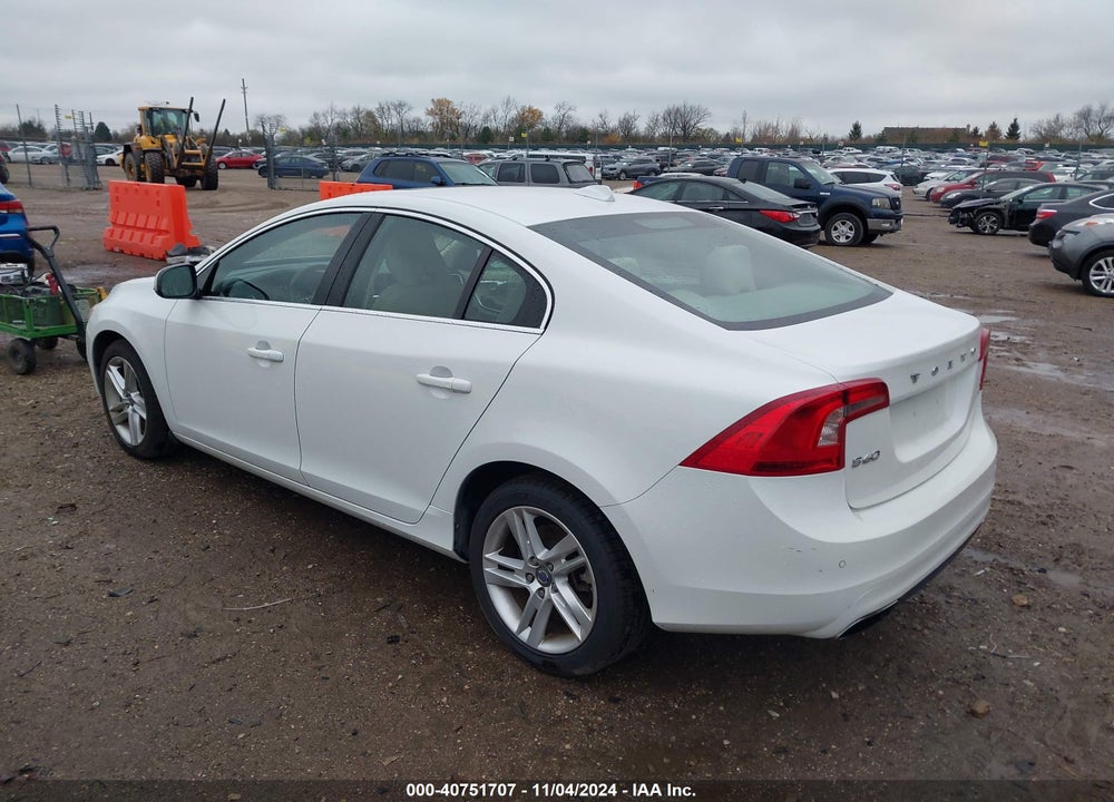2014 VOLVO S60 T5/T5 PLATINUM/T5 PREMIER/T5 PREMIER PLUS VIN: YV1612FS8E1290236