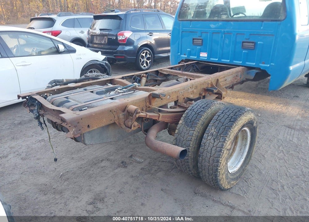 1999 FORD F-350 CHASSIS LARIAT/XL/XLT VIN: 1FDWX37F5XEF03842