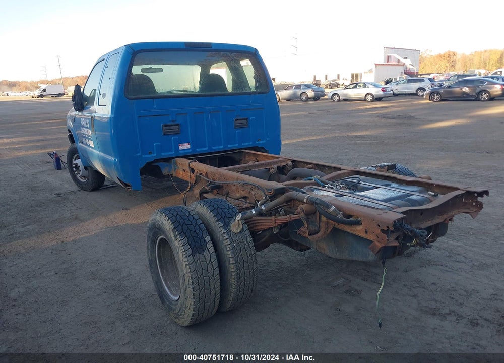 1999 FORD F-350 CHASSIS LARIAT/XL/XLT VIN: 1FDWX37F5XEF03842